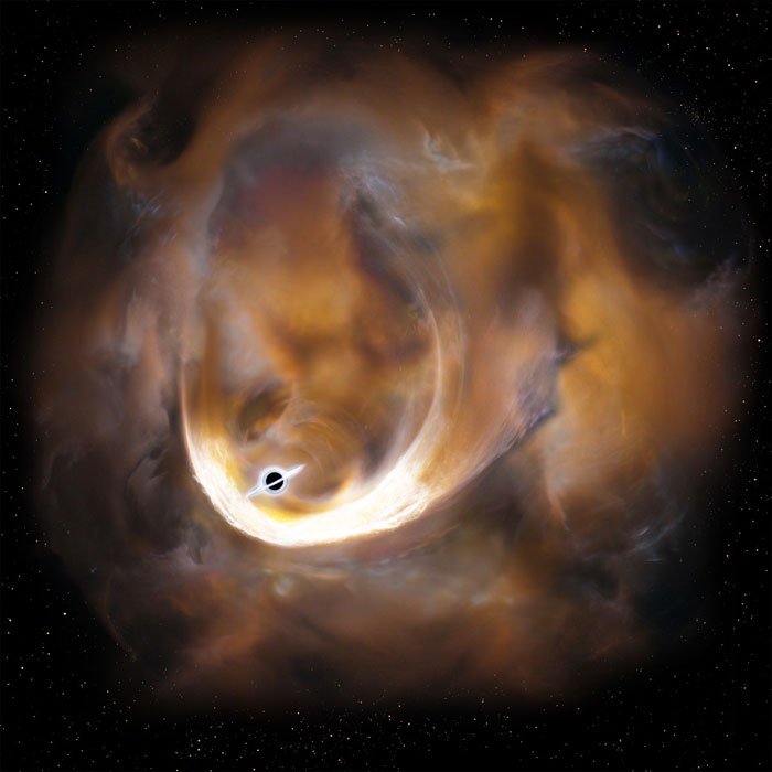 ირმის ნახტომის გულის სიახლოვეს გიგანტური შავი ხვრელი აღმოაჩინეს 