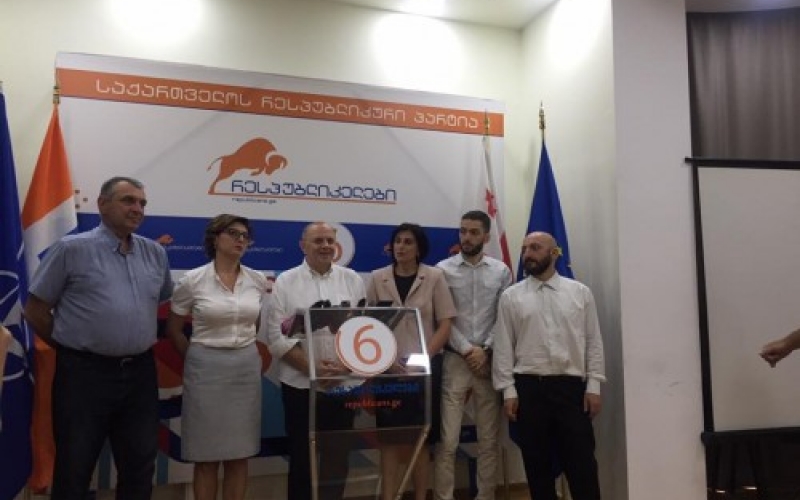 «Республиканская Партия» представила первую пятерку списка к выборам