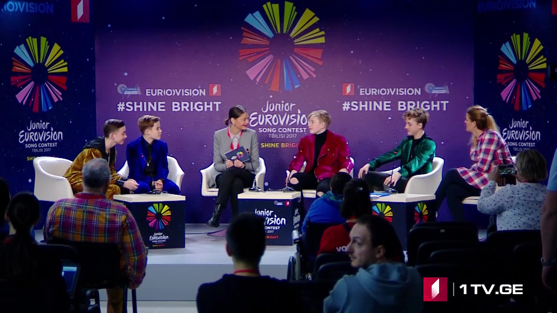 საბავშვო ევროვიზია. პრესკონფერენცია/JUNIOR EUROVISION PRESS CONFERENCE 24/11/2017