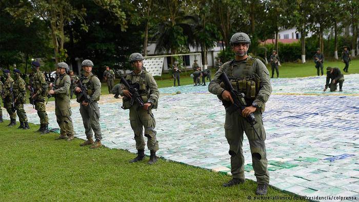 კოლუმბიაში სპეცოპერაციის დროს სამართალდამცავებმა 12 ტონა კოკაინი აღმოაჩინეს
