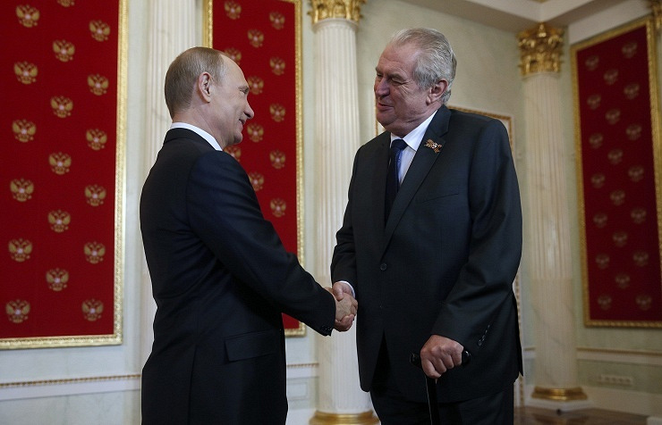 Miloş Zeman - çex jurnalistləri rus dilini bilməlidirlər