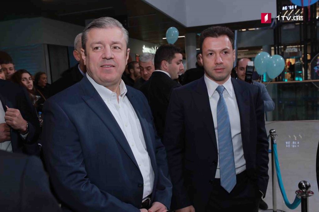 გიორგი კვირიკაშვილი „გალერია თბილისის“ გახსნას დაესწრო 