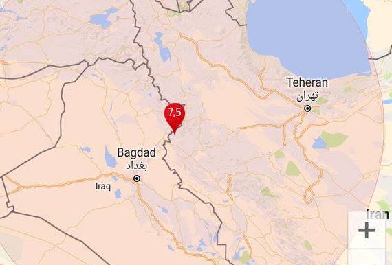 ირან-ერაყის საზღვართან 7,3 მაგნიტუდის სიმძლავრის მიწისძვრა მოხდა