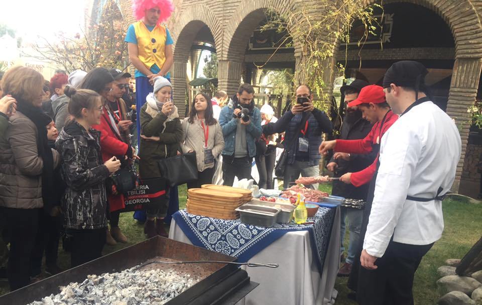 Restaurant "Tsiskvil" hosted delegations of 2017 JESC