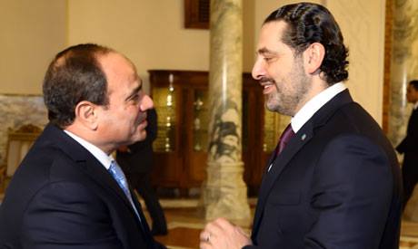 ლიბანის პრემიერ-მინისტრი კაიროში ეგვიპტის პრეზიდენტთან მოსალაპარაკებლად ჩავიდა