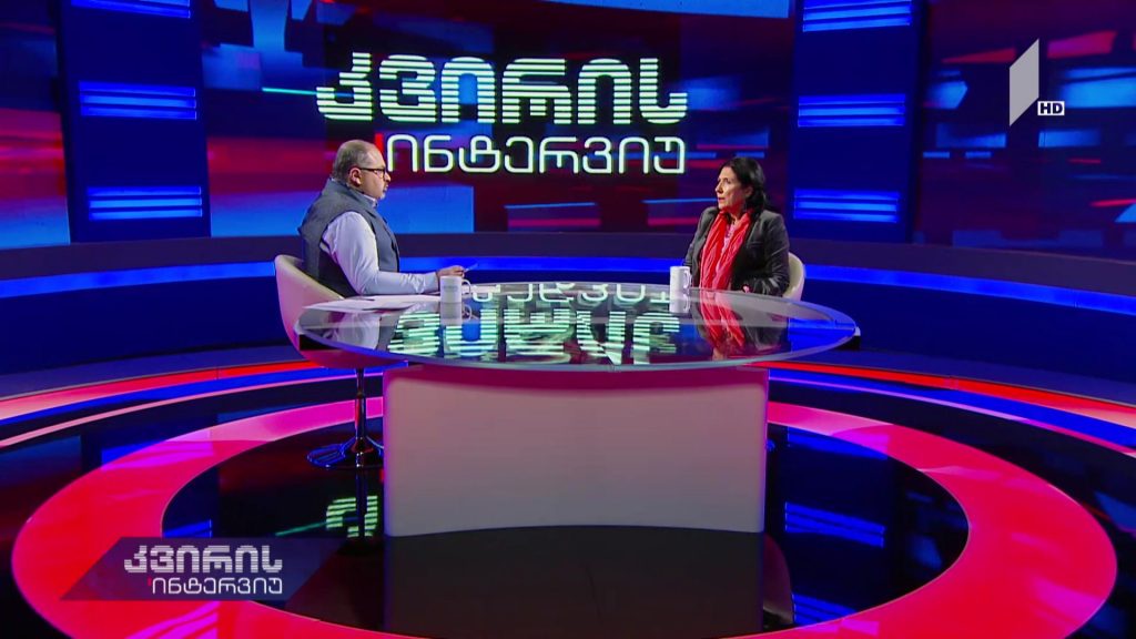 კვირის ინტერვიუ – ირაკლი აბსანძის სტუმარია სალომე ზურაბიშვილი – პარლამენტის დამოუკიდებელი დეპუტატი #LIVE