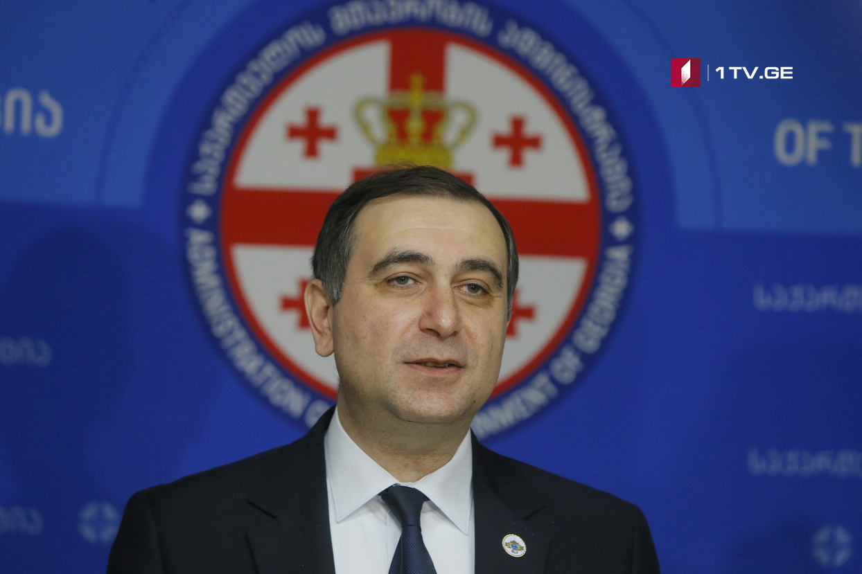 მიხეილ ჩხენკელი ვაშლების დარიგების პროგრამაზე - ახალგაზრდების ჯანსაღი ცხოვრების წესი სამინისტროს პრიორიტეტი იქნება