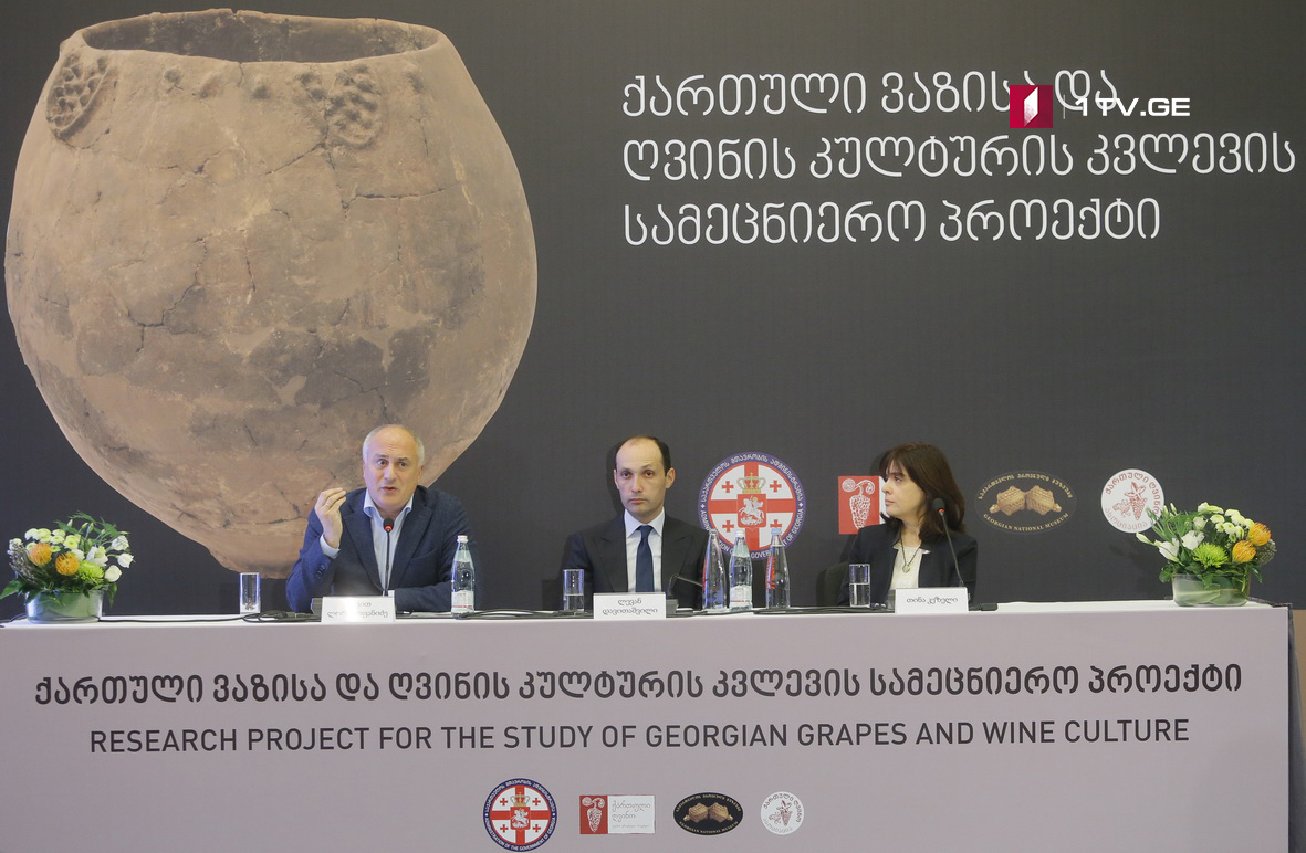 ლევან დავითაშვილი - ქართული ღვინის კვლევა ბიძინა ივანიშვილის მხარდაჭერით განხორციელდა