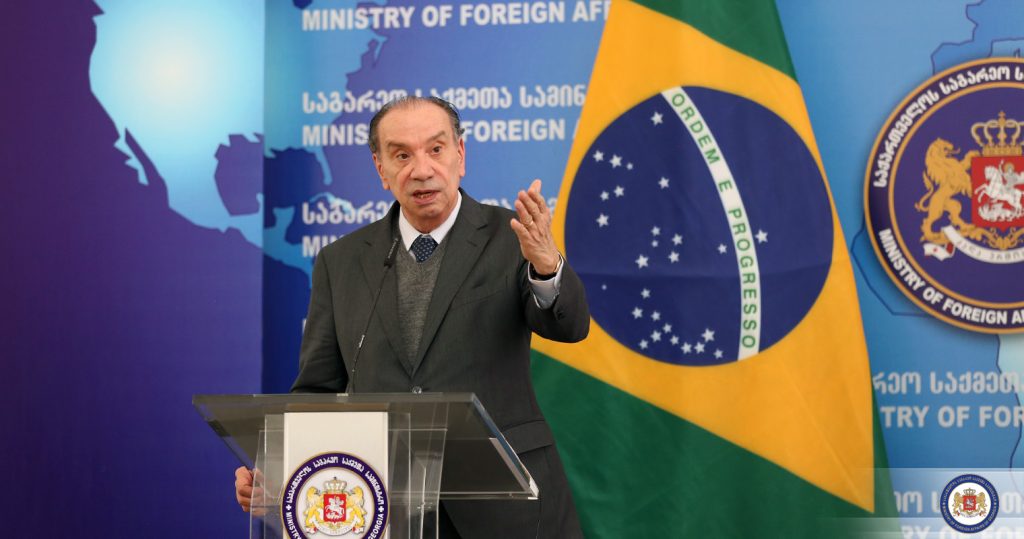 ბრაზილიის საგარეო საქმეთა მინისტრი - გატარებული რეფორმების წყალობით საქართველო საერთაშორისო ასპარეზზე ერთ-ერთი ყველაზე გახსნილი, სტაბილური და სანდო ქვეყანა გახდა