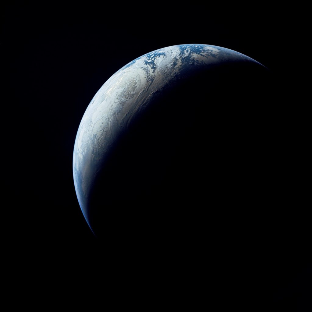NASA-ს დღის ფოტო - 15 000 კმ-დან დანახული დედამიწა, 1967 წ.