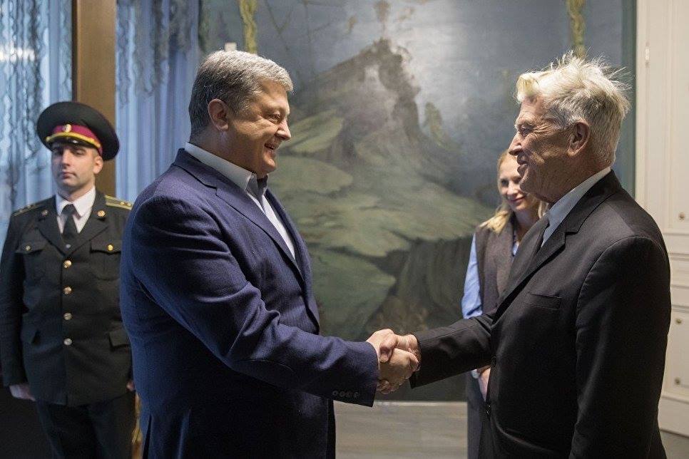 Порошенко встретился с Дэвидом Линчем
