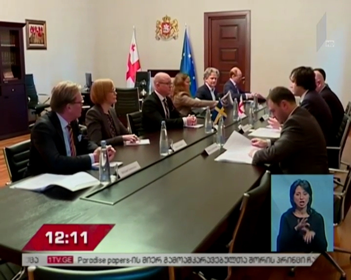 შვედეთის საპარლამენტო დელეგაციის წევრები საქართველოს პარლამენტში შეხვედრებს მართავენ - რა საკითხებზე ამახვილებს ყურადღებას ოპოზიცია