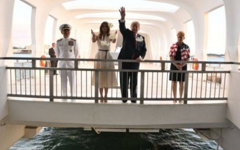 Donald Trump embarks on marathon tour of Asia