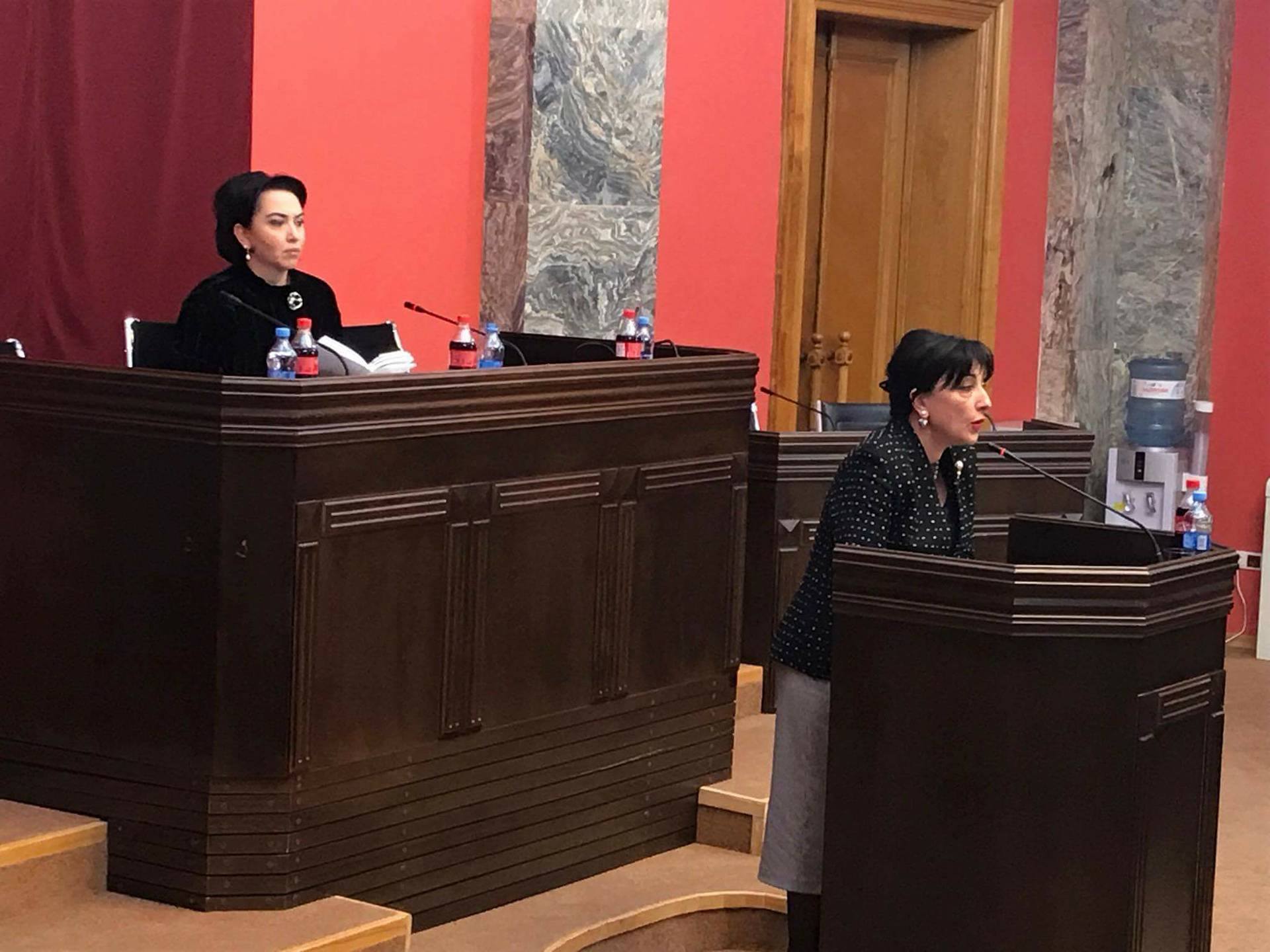 პარლამენტის იურიდიულ საკითხთა კომიტეტმა საკონსტიტუციო სასამართლოს მოსამართლეობის წევრად ევა გოცირიძის კანდიდატურას მხარი დაუჭირა