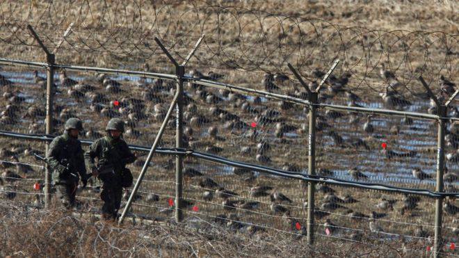 ჩრდილოეთ კორეის დემილიტარიზებული ზონიდან გაქცევის მცდელობის დროს სამხედრო მოსამსახურე დაჭრეს