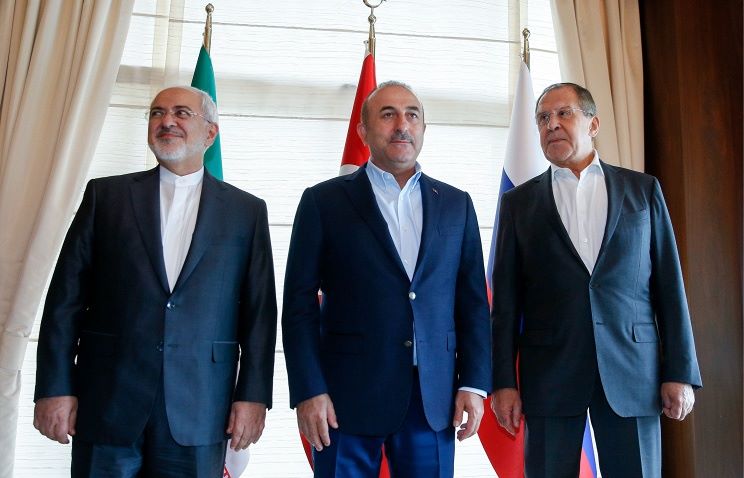რუსეთის, ირანისა და თურქეთის საგარეო საქმეთა მინისტრები ანტალიაში ხვდებიან
