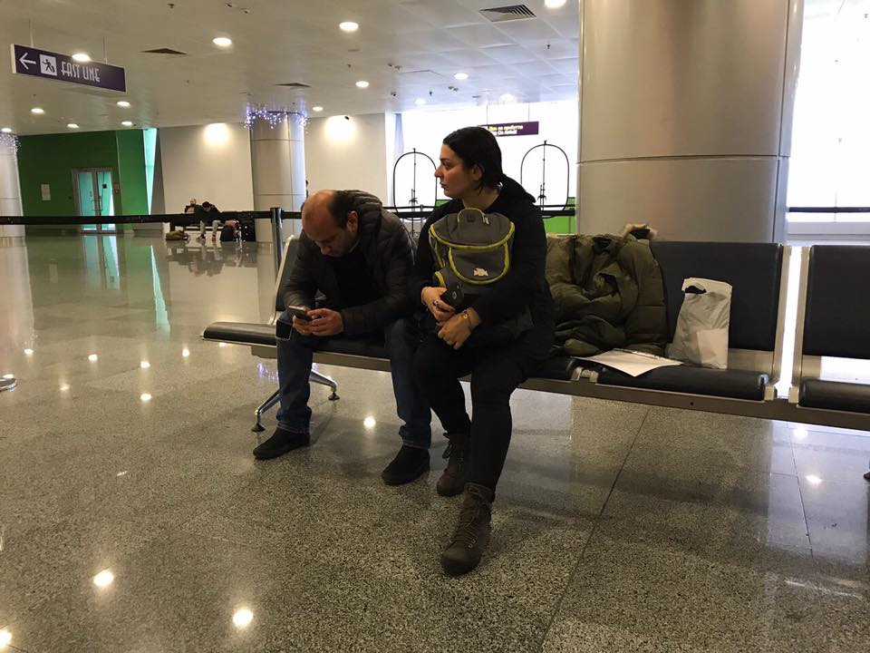Birinci Kanalın çəkiliş qrupunu Kiyevə buraxmadılar