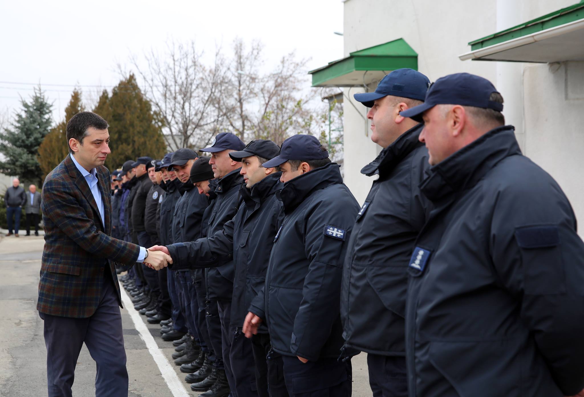 გიორგი გახარია განსაკუთრებულ დავალებათა დეპარტამენტის ერგნეთის საგუშაგოს ეწვია