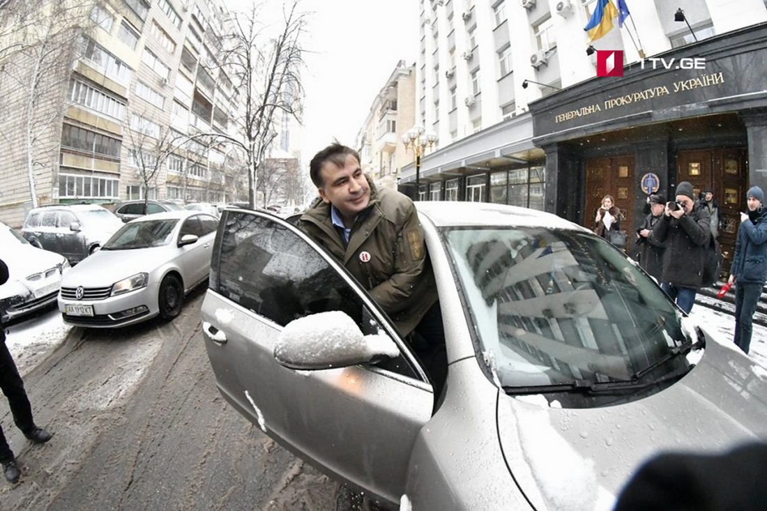 მიხეილ სააკაშვილმა უკრაინის პროკურატურაში დაკითხვაზე უარი განაცხადა