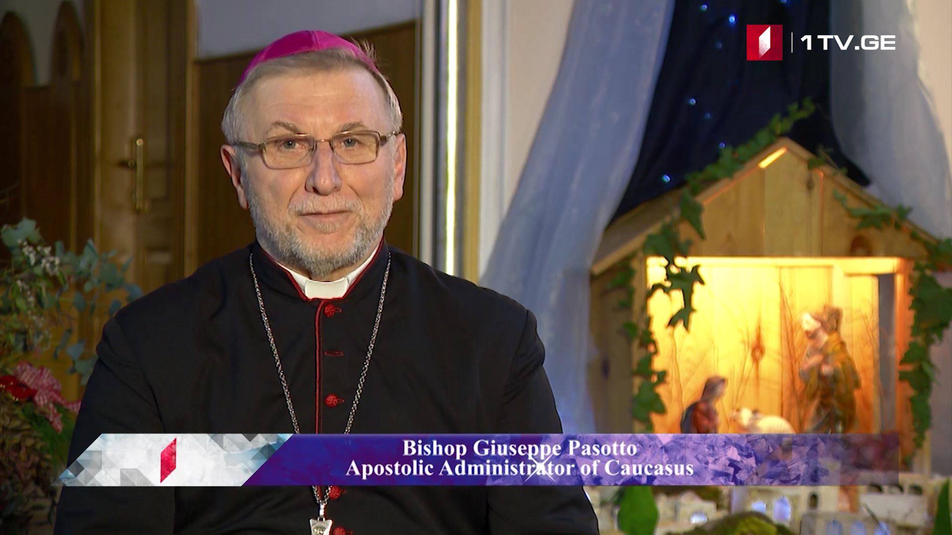 Congratulations from Religious Leaders: Bishop Giuseppe Pasotto, Apostolic Administrator of Caucasus