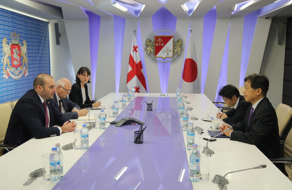 Ֆինանսների նախարար Մամուկա Բախտաձեն հանդիպել է Ճապոնիայի դեսպանին