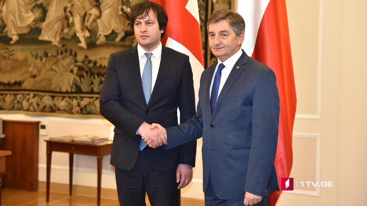 ირაკლი კობახიძე პოლონეთში შეხვედრებს მართავს