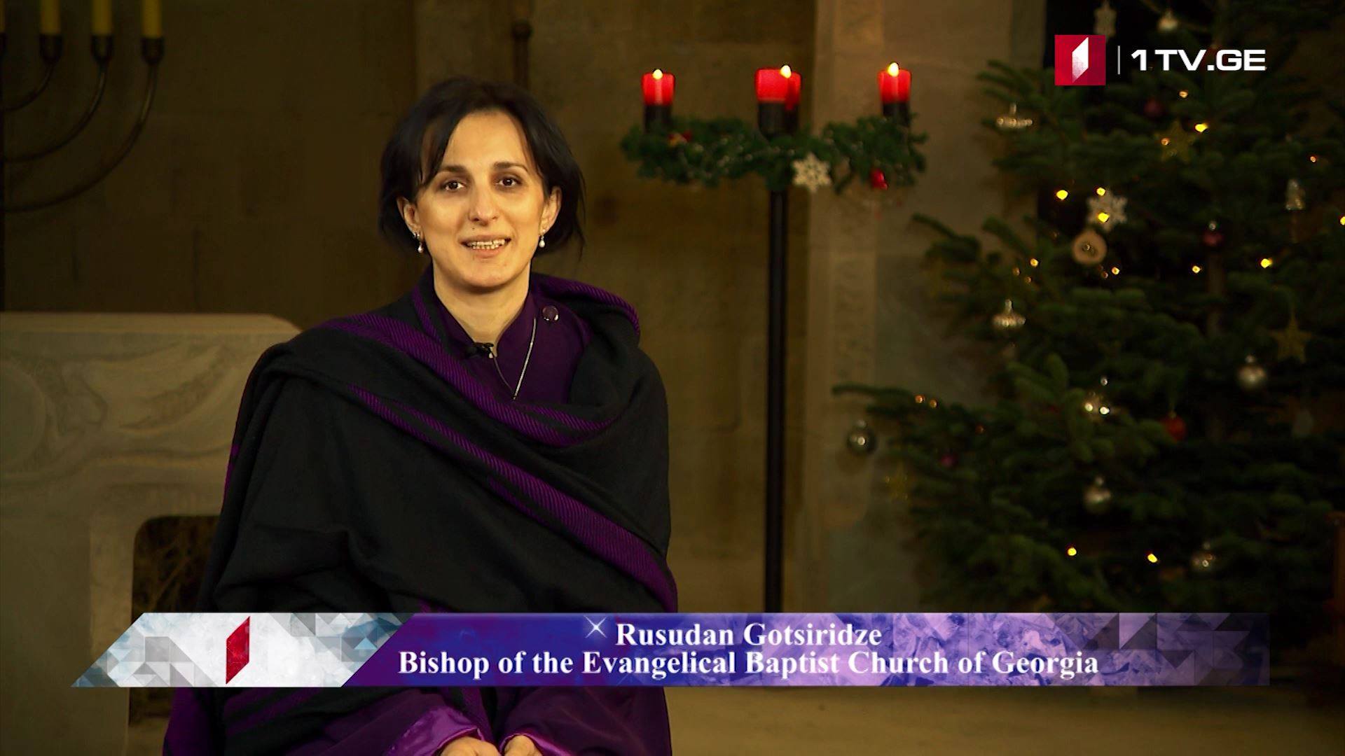 Congratulations from Religious Leaders: Rusudan Gotsiridze, Bishop of the Evangelical Baptist Church of Georgia