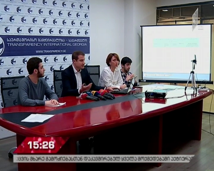 TI-ი სახელმწიფო შესყიდვების ანგარიშს აქვეყნებს