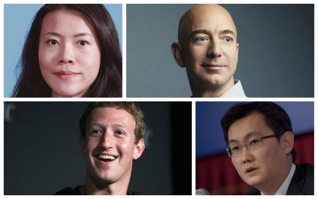 Forbes-მა 2017 წელს გამდიდრებული ადამიანების ათეული გამოაქვეყნა