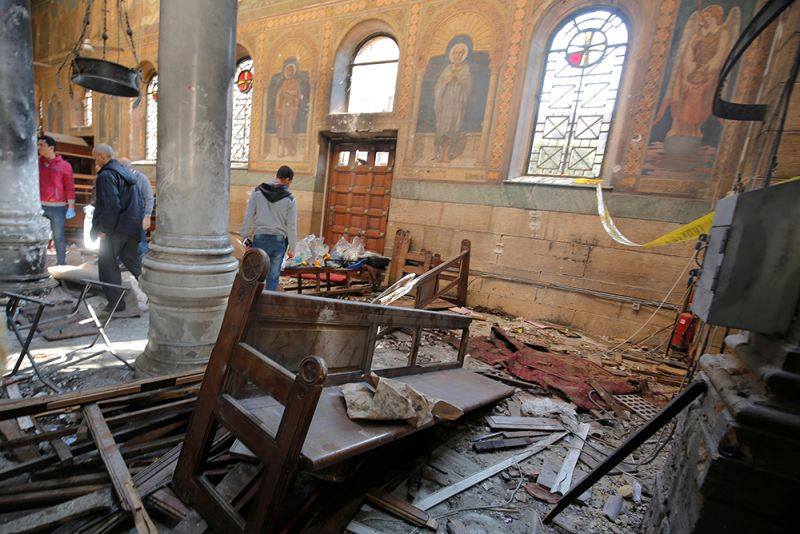 ეგვიპტელმა სამართალდამცველებმა კოპტურ ეკლესიაზე თავდასხმაში ეჭვმიტანილი დააკავეს 