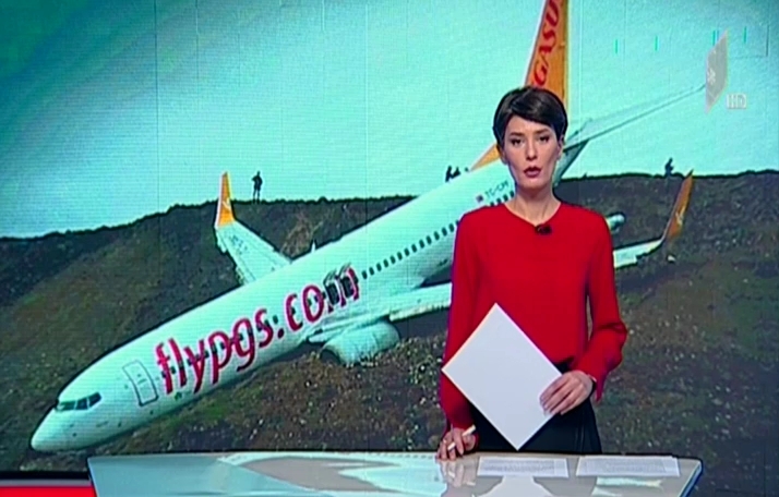 ტრაპიზონის აეროპორტში Pegasus Airlines-ის სამგზავრო თვითმფრინავი ავარიულად დაეშვა