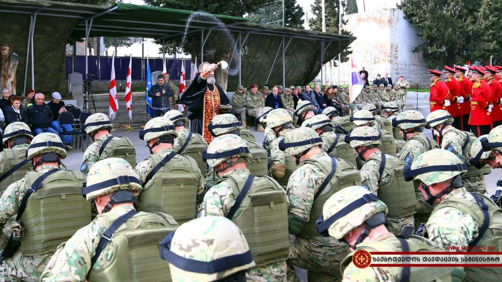 ეროვნული გვარდიის ოცეული ცენტრალურ აფრიკაში გაემგზავრა