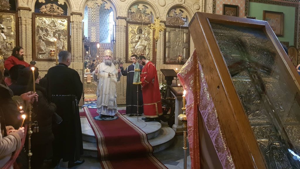 Сионы аргъуаны Сыгъдæг Нинойы  номарæн  бонмæ гæсгæ  уагъд цæуы бæрæгбонон литургий