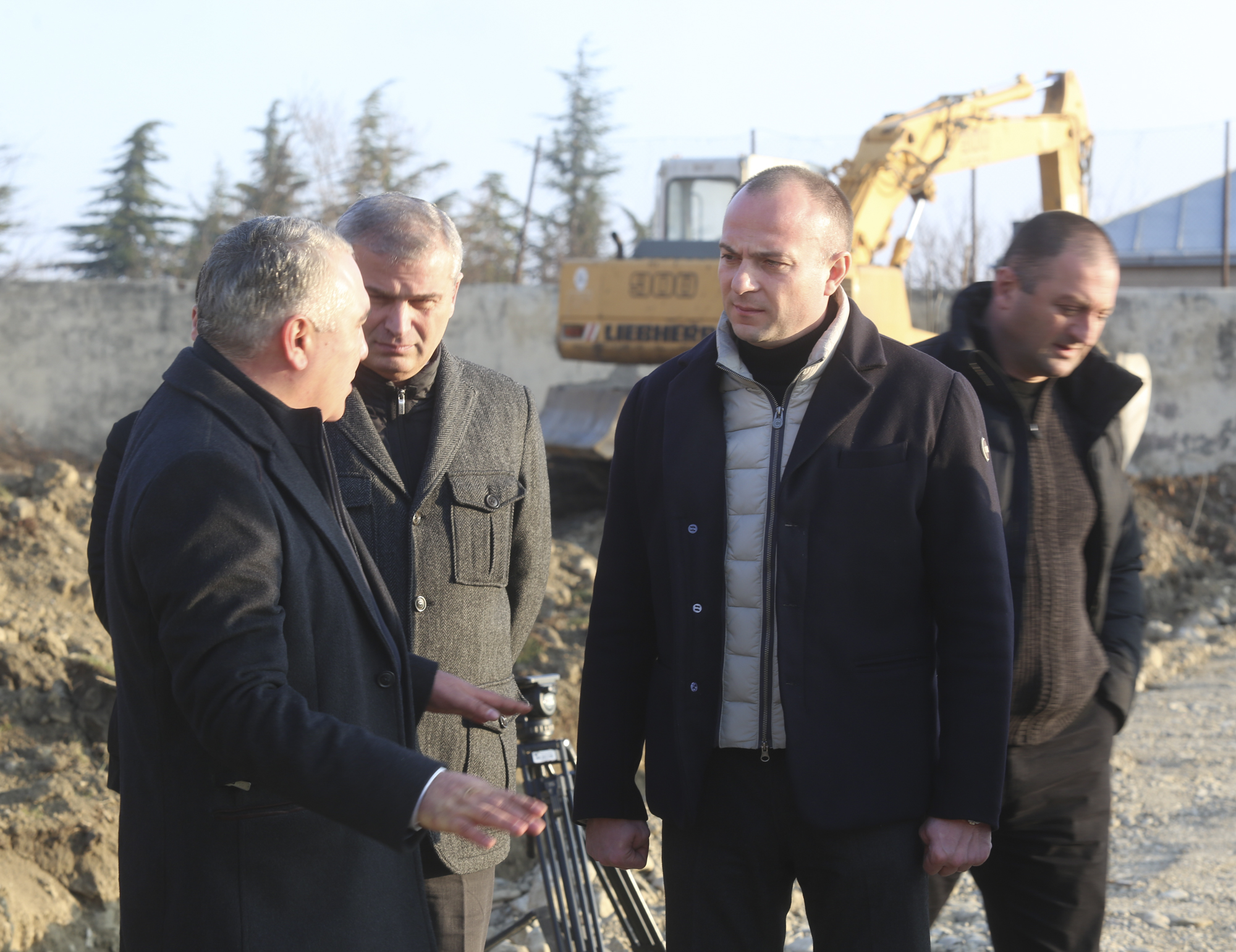 ზურაბ ალავიძე საგარეჯოში, ცენტრალური სტადიონის სარეაბილიტაციო სამუშაოებს გაეცნო