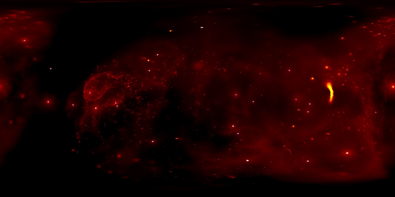 იმოგზაურეთ ირმის ნახტომის ცენტრში, შავი ხვრელის გარშემო - NASA-ს 360° ვიზუალიზაცია