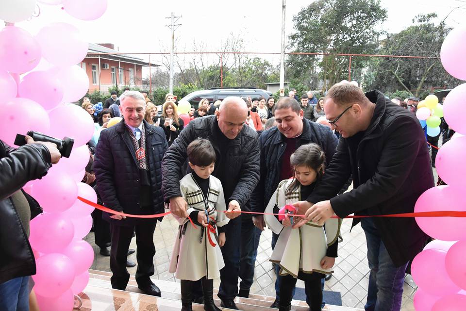 სენაკში ორსართულიანი საბავშვო ბაღი გაიხსნა