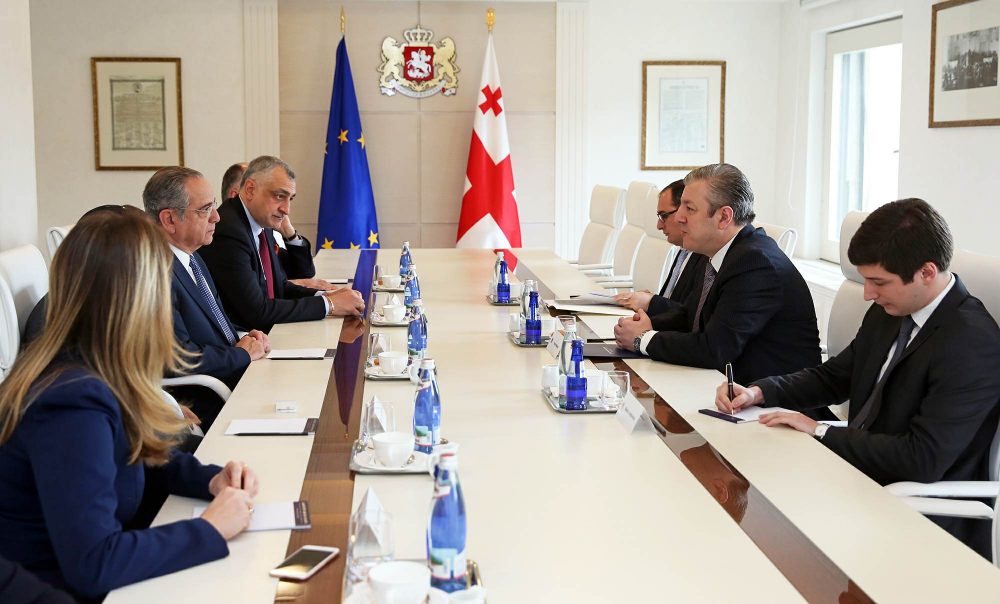 გიორგი კვირიკაშვილი ისრაელის მწარმოებელთა ასოციაციის პრეზიდენტს შეხვდა