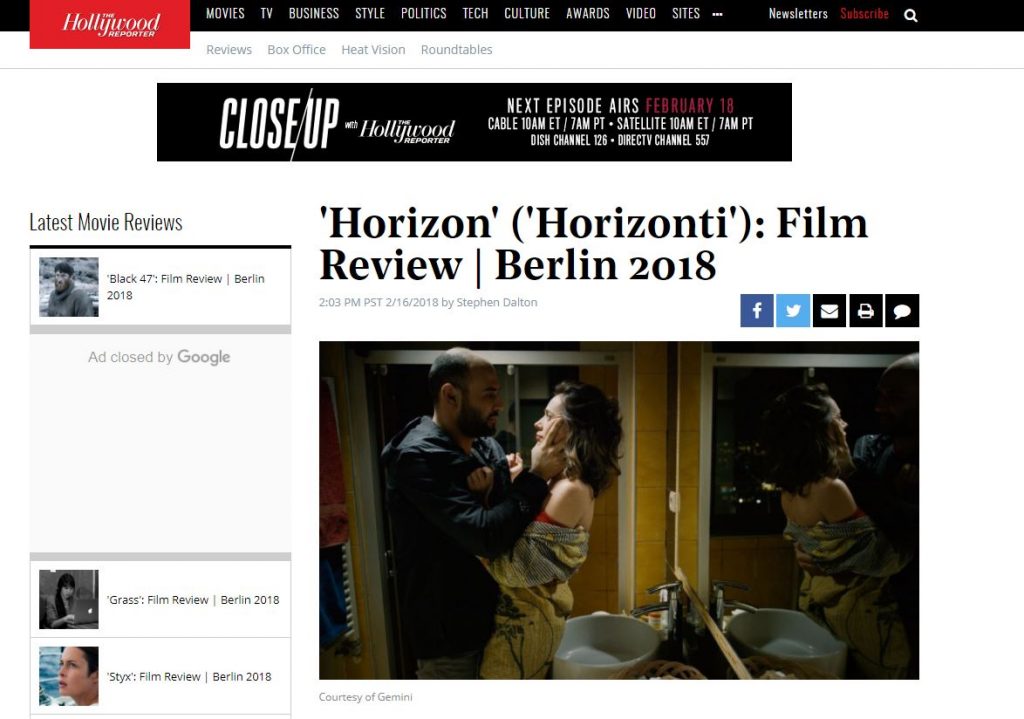 Hollywood Reporter – престижон фестивалыл фæстаг рæстæджы гуырдзийаг фильмты бум у