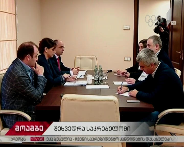 საკრებულოს ფრაქცია „ევროპული საქართველოს“ სხდომა