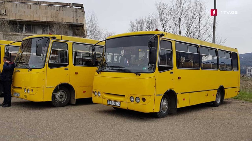 დედაქალაქში შვიდ ახალ მარშრუტზე 25 ავტობუსი იმოძრავებს