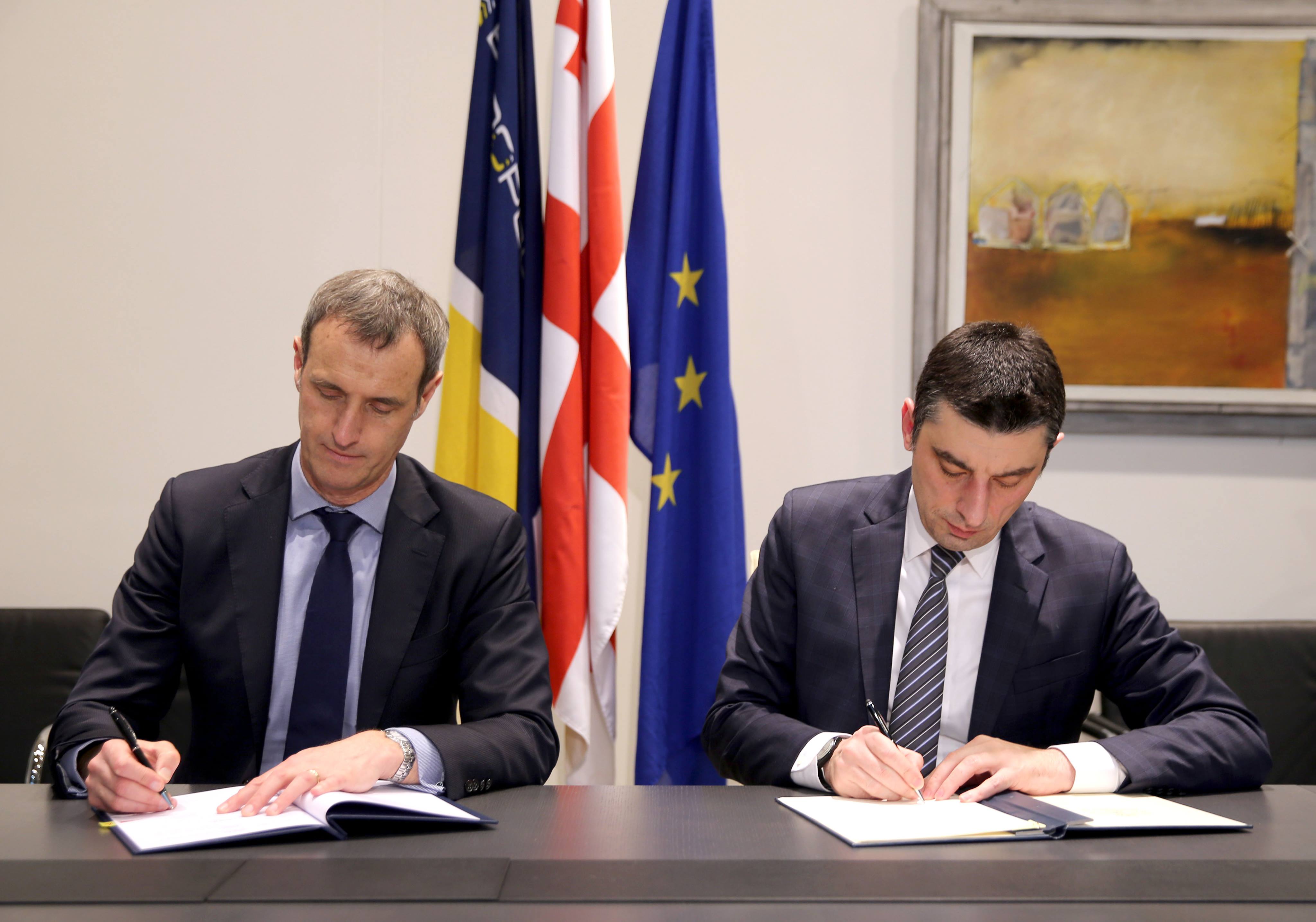 გიორგი გახარია ჰააგაში ევროპოლის აღმასრულებელ დირექტორს შეხვდა​