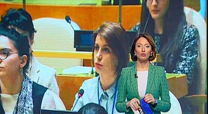 თამარ ჩუგოშვილი გაეროში სიტყვით გამოვიდა