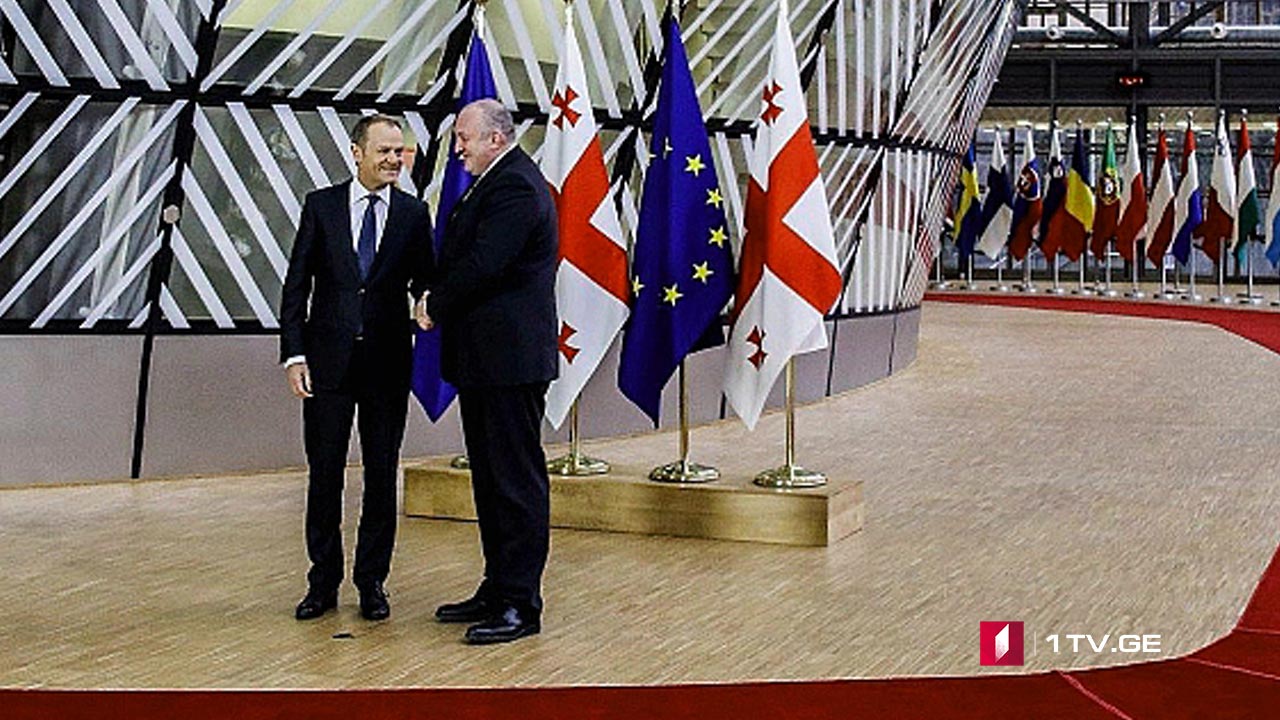 პრეზიდენტის ვიზიტი ბრიუსელში