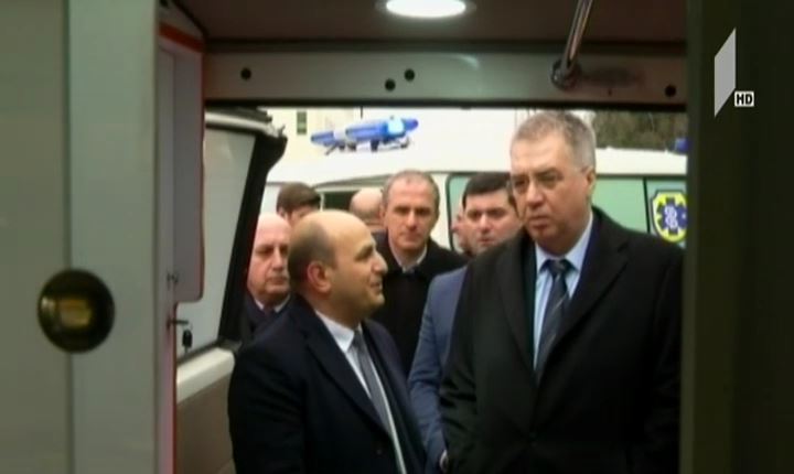 რეგიონებში სასწრაფო დახმარების ავტოპარკი განახლდა