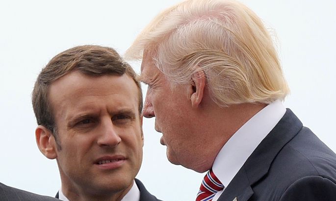 აშშ-ისა და საფრანგეთის პრეზიდენტებს შორის სატელეფონო საუბარი შედგა