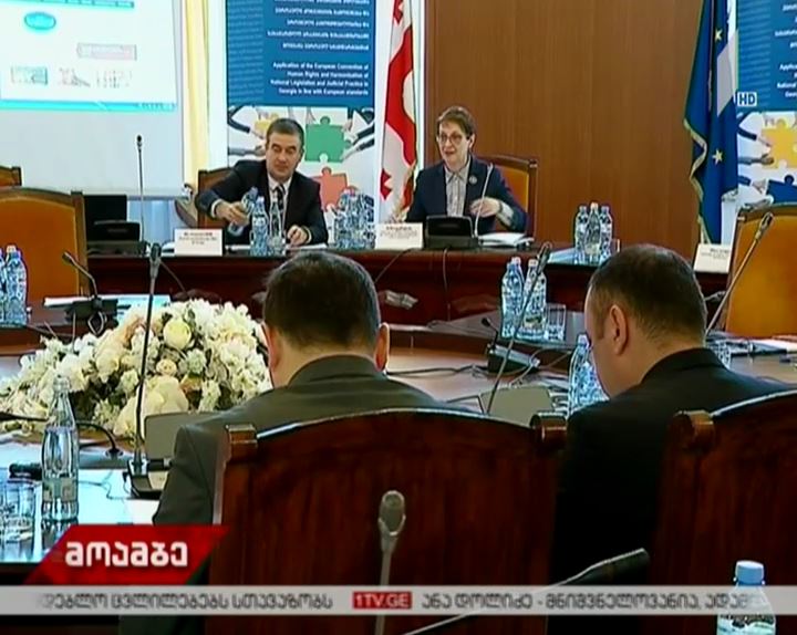 „ადამიანის უფლებათა ევროპული სასამართლოს გადაწყვეტილებების აღსრულება” - სამუშაო შეხვედრა უზენაეს სასამართლოში