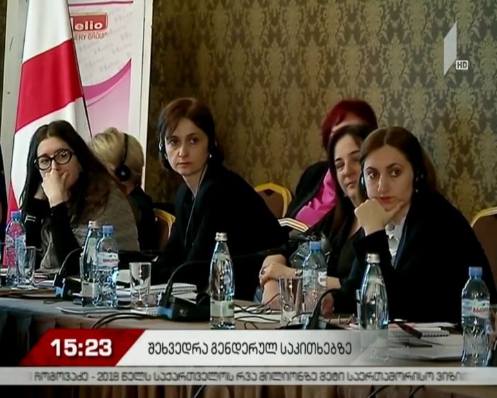 გენდერული თანასწორობის ეროვნულ მექანიზმებზე კონფერენცია გაიმართა