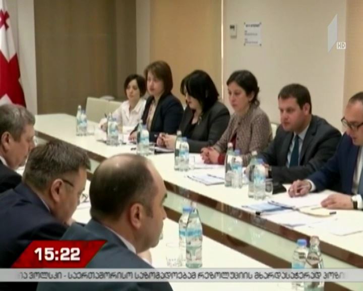 დიმიტრი ქუმსიშვილი ბელარუსის პრემიერ-მინისტრის მოადგილეს შეხვდა