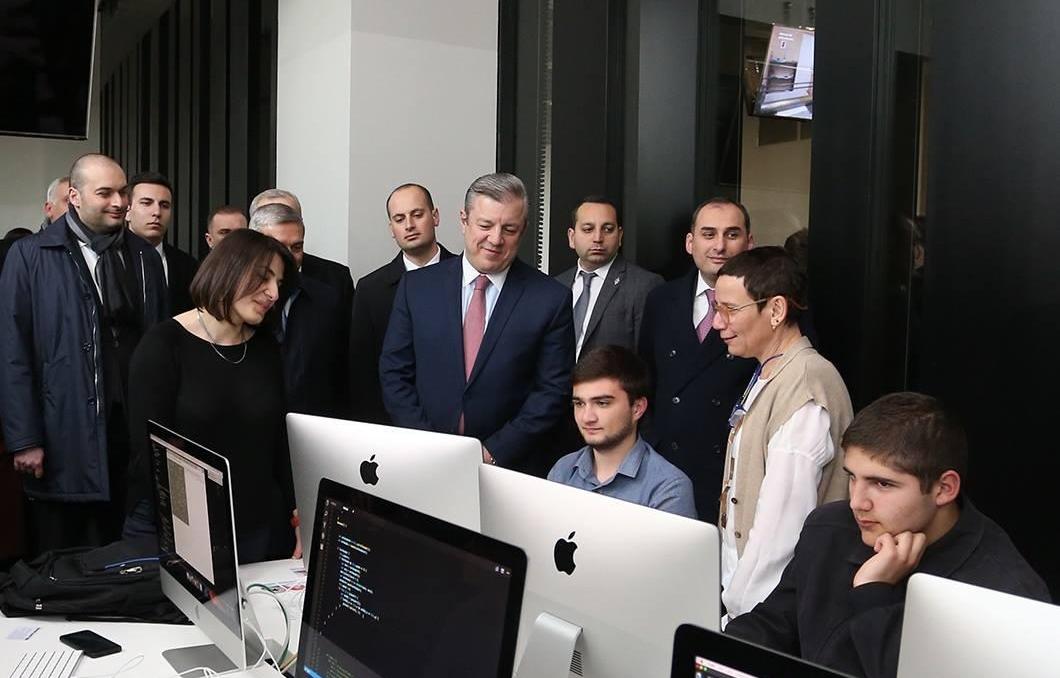 გიორგი კვირიკაშვილმა ერევნის შემოქმედებითი ტექნოლოგიების ცენტრი „თუმო“ დაათვალიერა