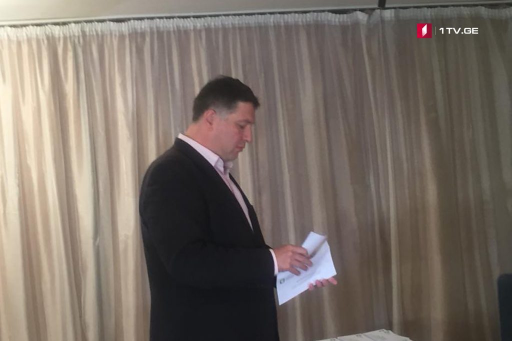 Gigi Ugulava - It seems that Chichinadze will be MP from Vani and Khoni majoritarian district
